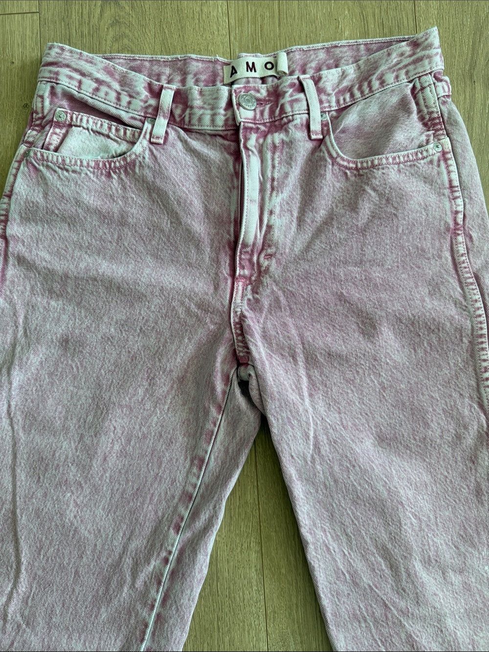 AMO Denim Billie Jean in Rosestone sz. 28 - Picture 5 of 8